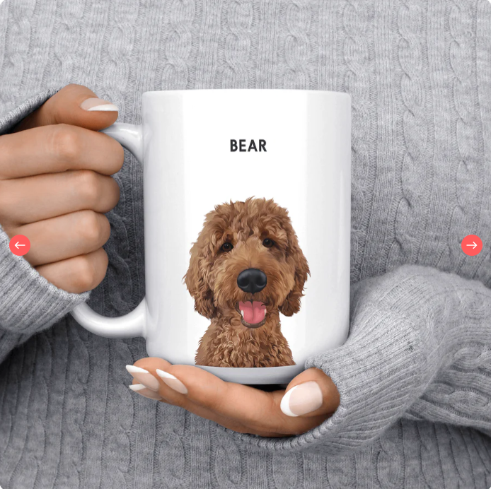 Your Pet. Your Mug. Your Daily Smile. (Custom Mug)