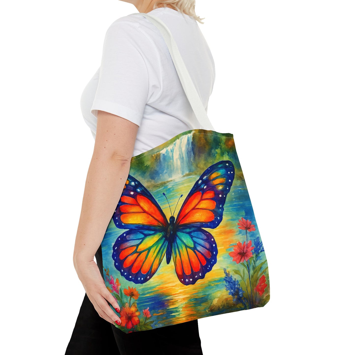 Wings of Light – Butterfly Tote Bag
