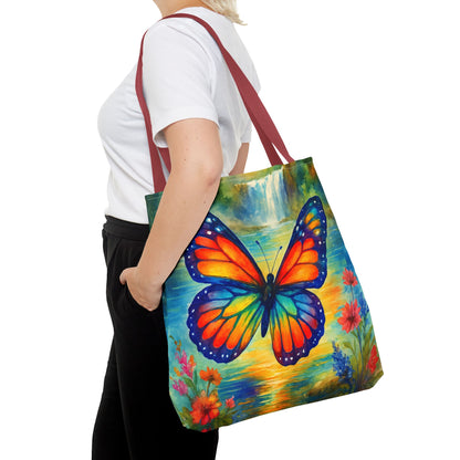 Wings of Light – Butterfly Tote Bag