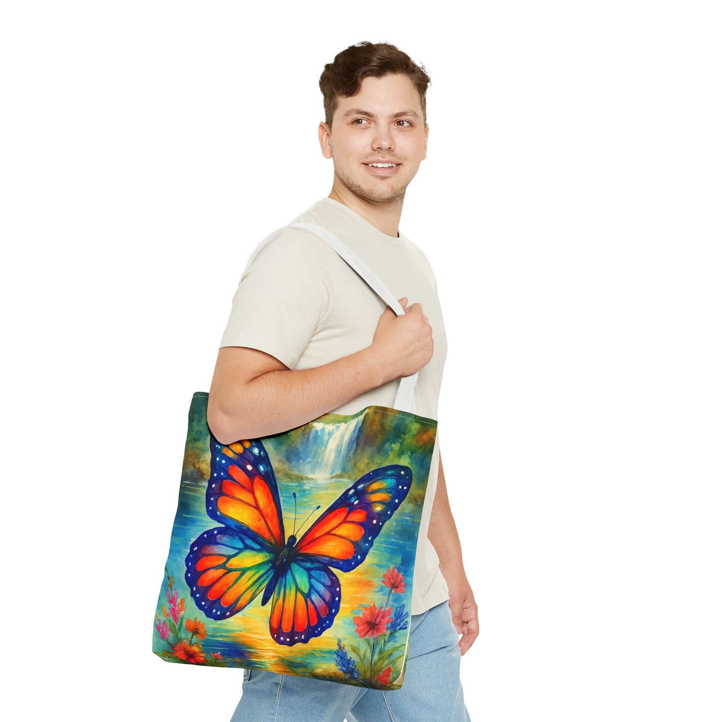 Wings of Light – Butterfly Tote Bag