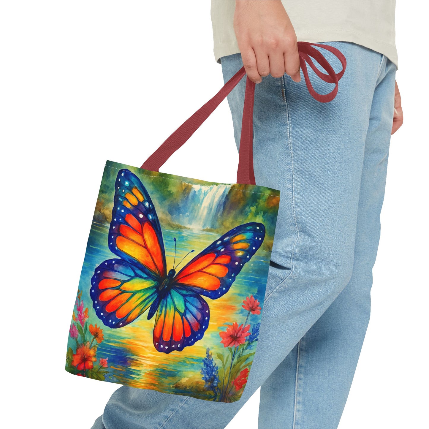 Wings of Light – Butterfly Tote Bag