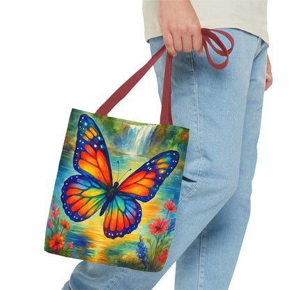 Wings of Light – Butterfly Tote Bag