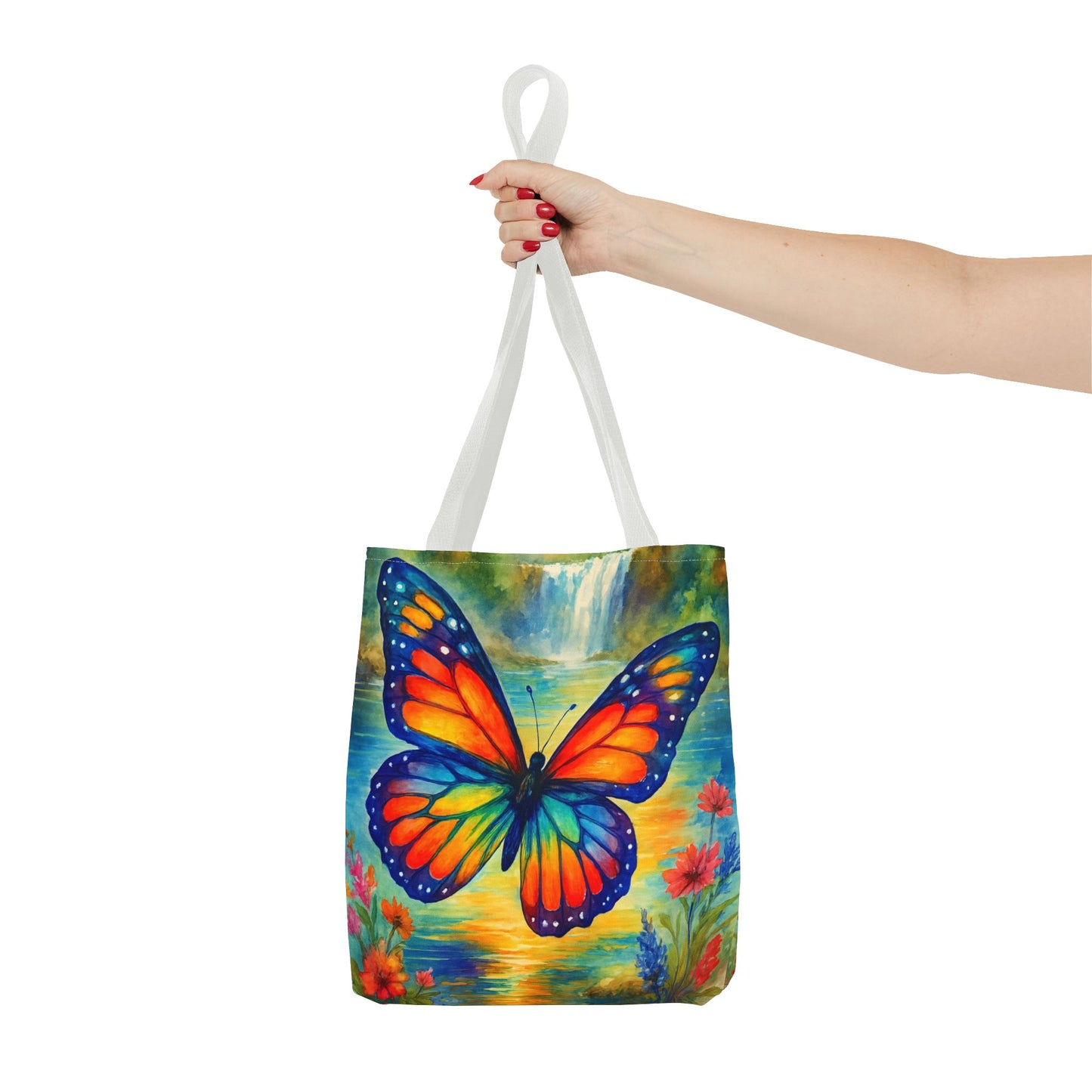 Wings of Light – Butterfly Tote Bag