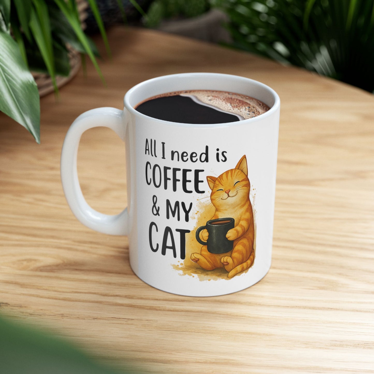 Cute Cat Coffee Mug - Perfect for Cat Lovers | 11oz & 15oz Sizes