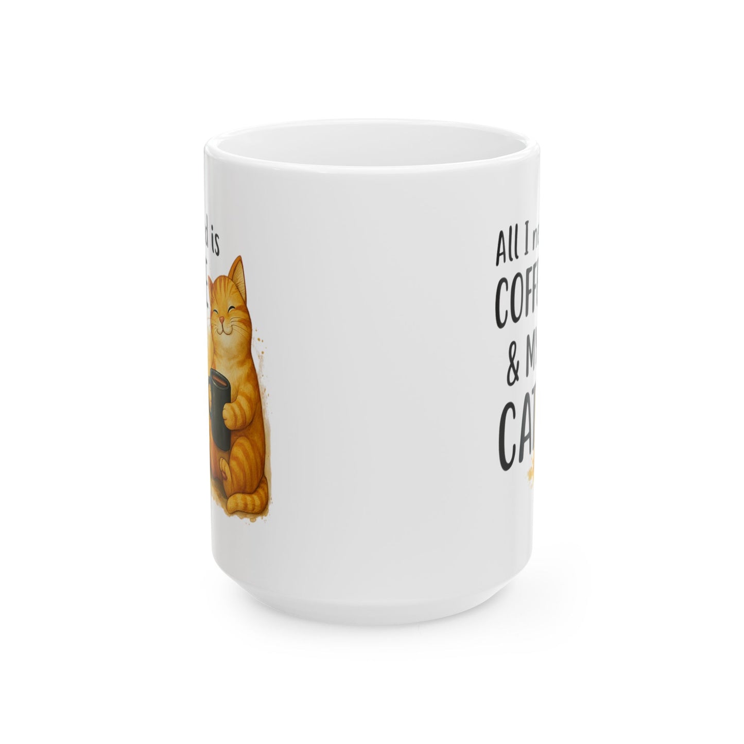 Cute Cat Coffee Mug - Perfect for Cat Lovers | 11oz & 15oz Sizes