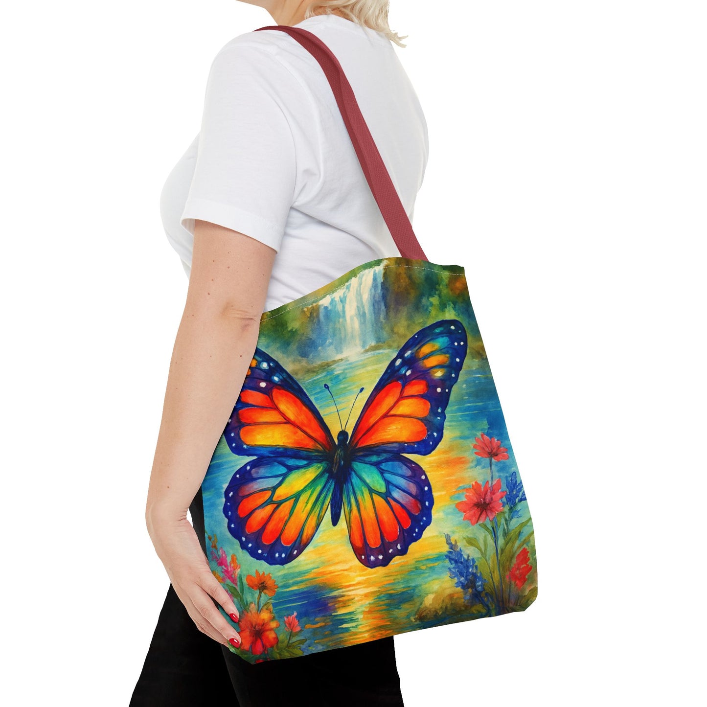 Wings of Light – Butterfly Tote Bag