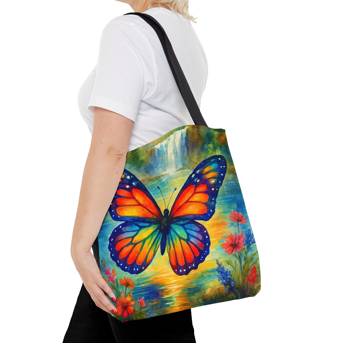 Wings of Light – Butterfly Tote Bag