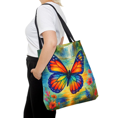 Wings of Light – Butterfly Tote Bag