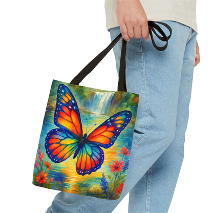 Wings of Light – Butterfly Tote Bag
