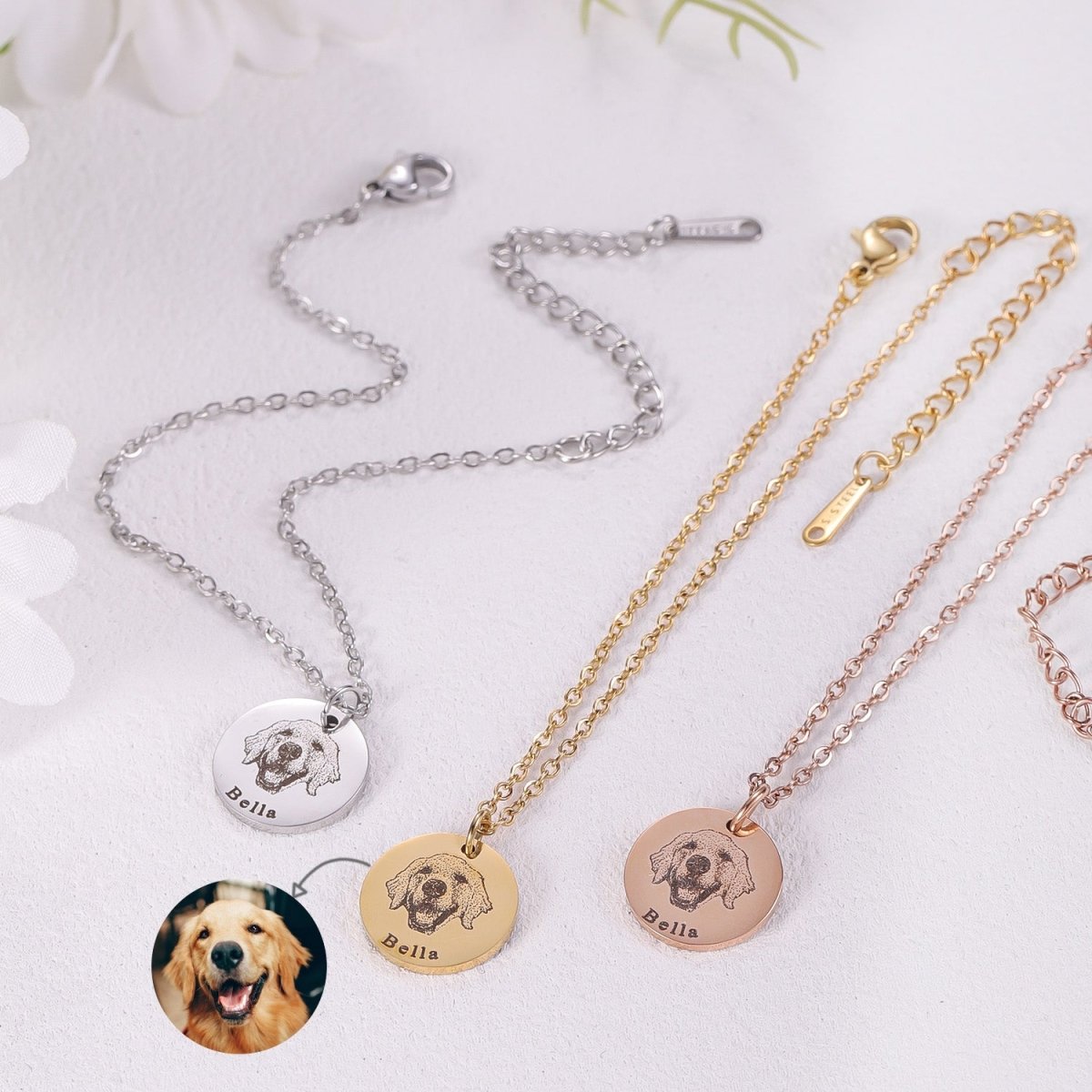 Custom Pet Necklace - MyFurHero