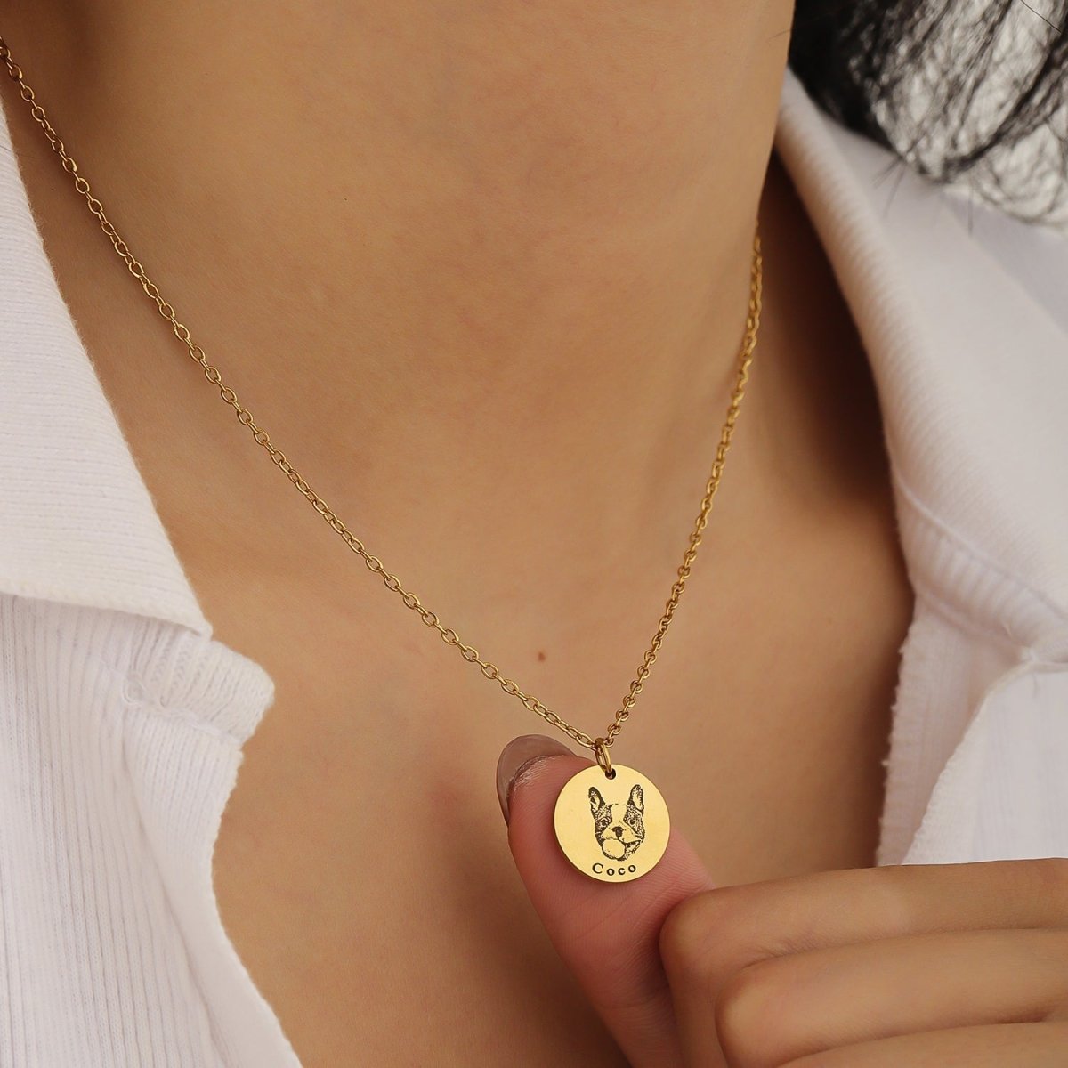 Custom Pet Necklace - MyFurHero