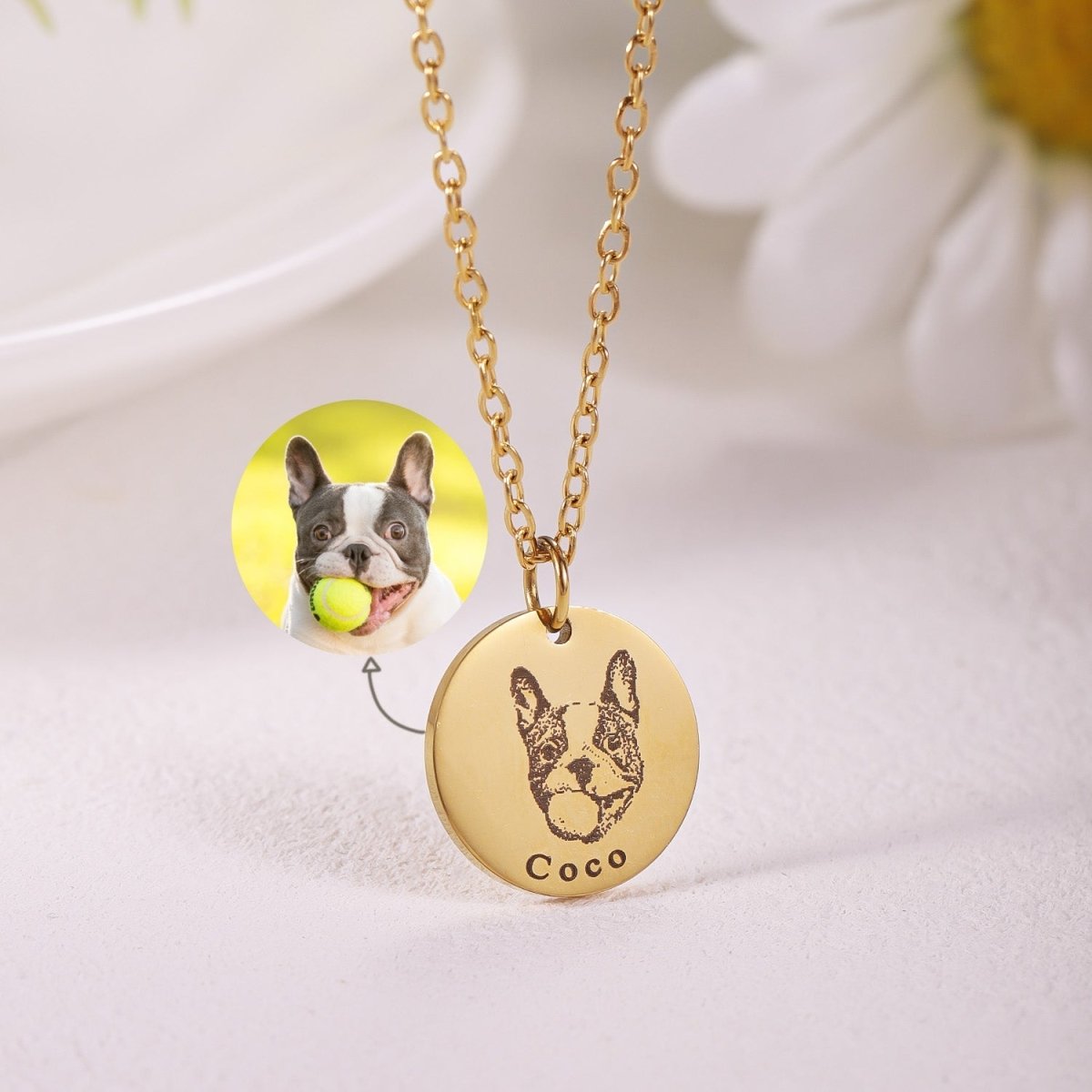 Custom Pet Necklace - MyFurHero