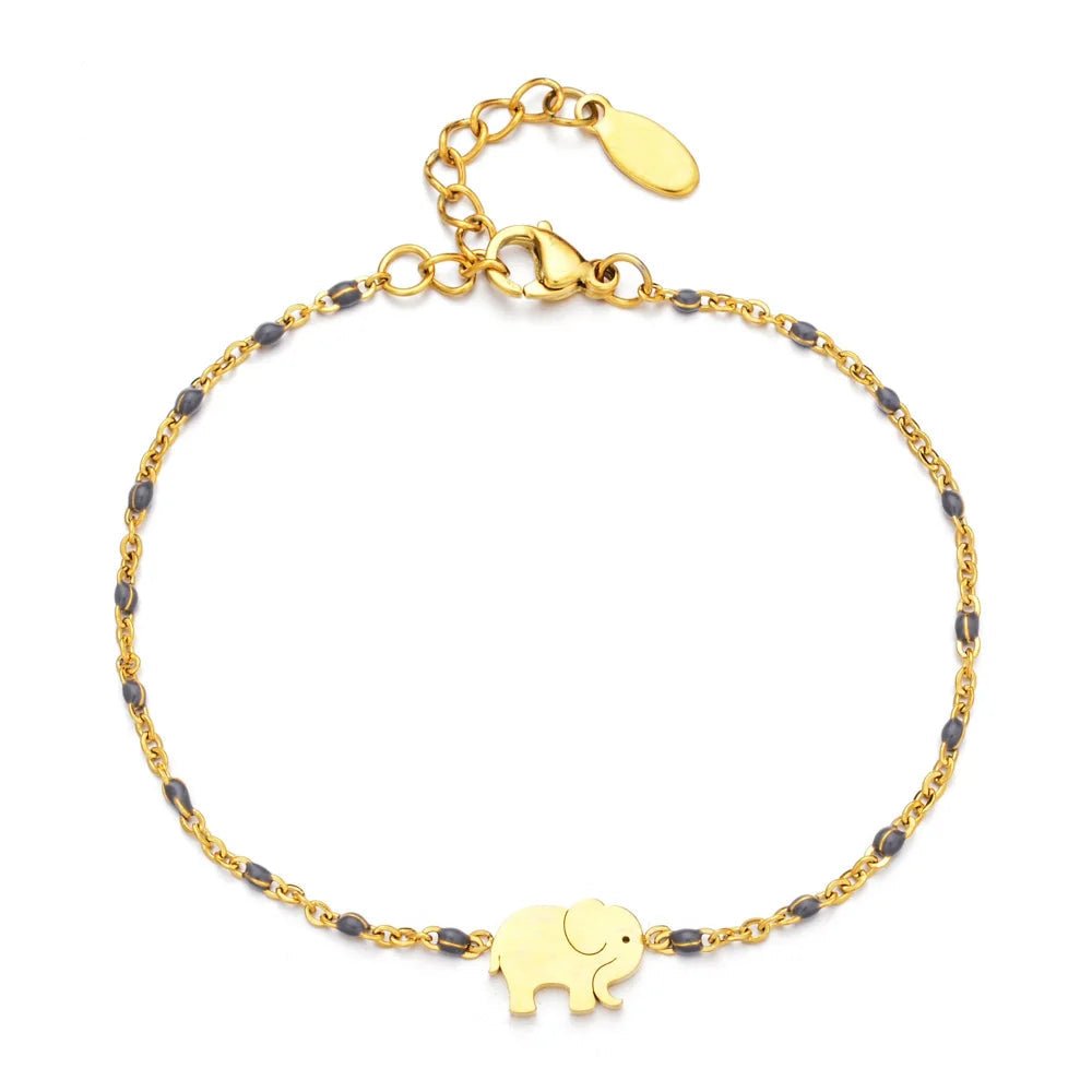 Golden Elephant Friendship Bracelet - MyFurHero