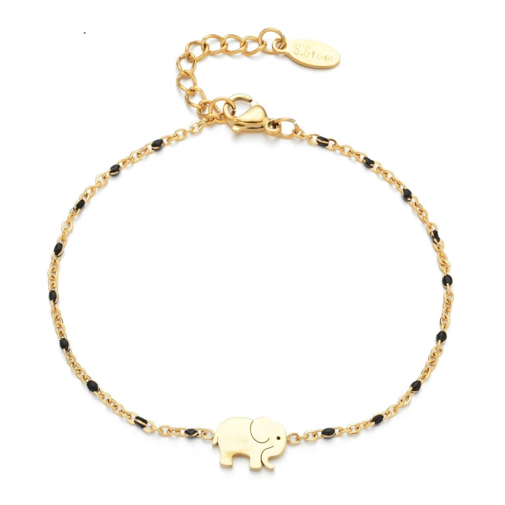 Golden Elephant Friendship Bracelet - MyFurHero