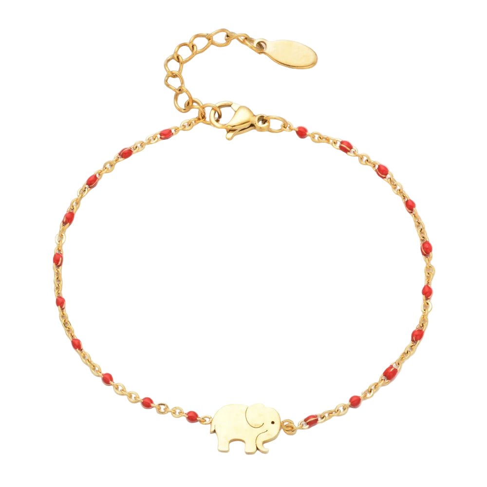 Golden Elephant Friendship Bracelet - MyFurHero
