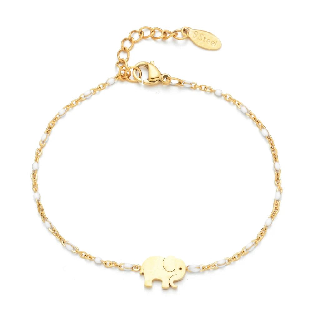 Golden Elephant Friendship Bracelet - MyFurHero