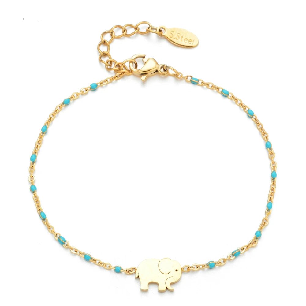 Golden Elephant Friendship Bracelet - MyFurHero