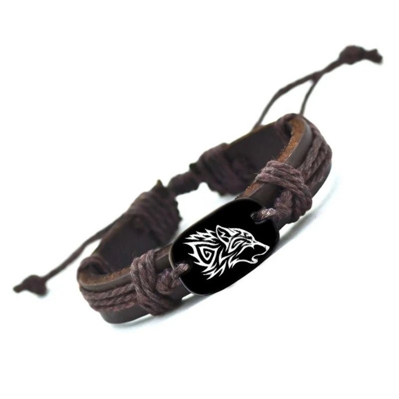 Vintage Wolf Rope Bracelet - MyFurHero